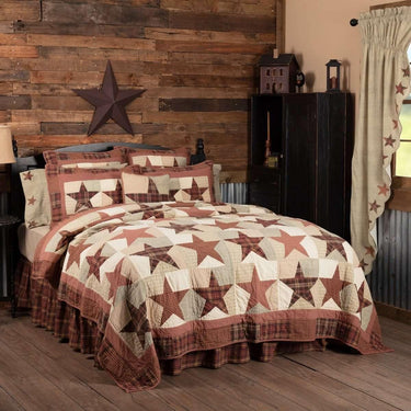 Abilene Star Queen Quilt 94Wx94L VHC Brands - The Fox Decor